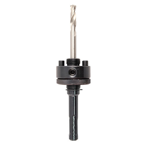 Holesaw Arbor - SDS Plus Shank - To fit Holesaw 32-210mm - Clamshell of 1