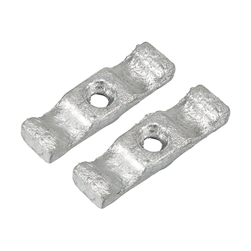 Turn Buttons - Hot Dipped Galvanised - 2" - TIMpac of 2