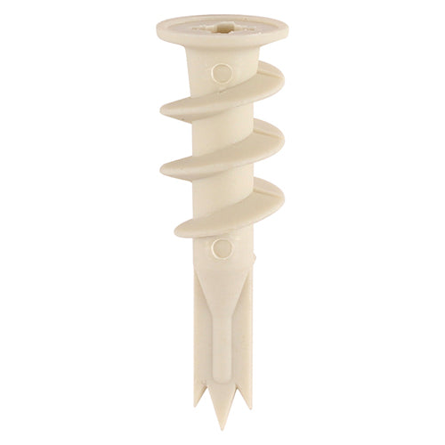 Nylon Speed Plugs - White - 42mm - Box of 100
