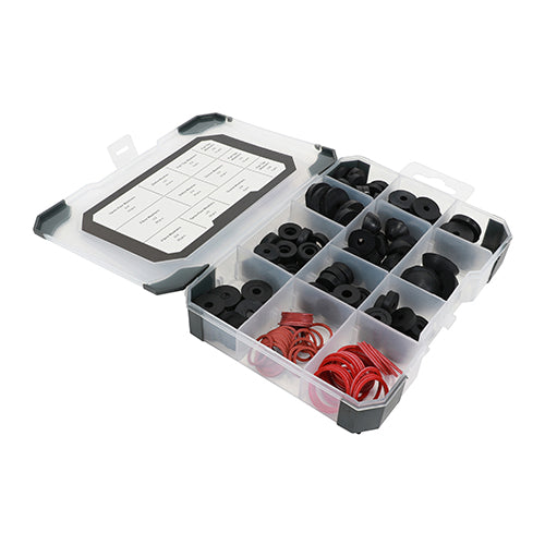 Mixed Tray - Tap Repair Washers - Tray of 159