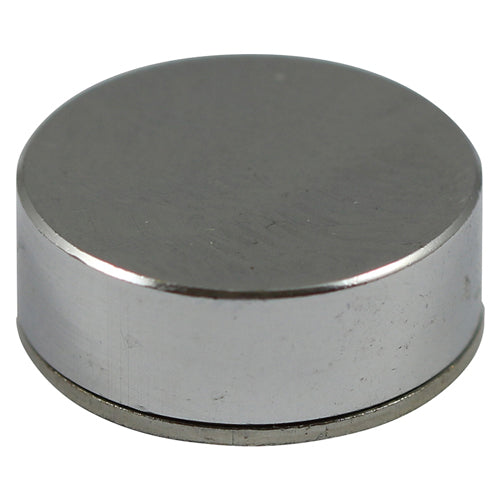 Threaded Screw Caps - Solid Brass - Polished Chrome - 18mm - TIMpac of 4