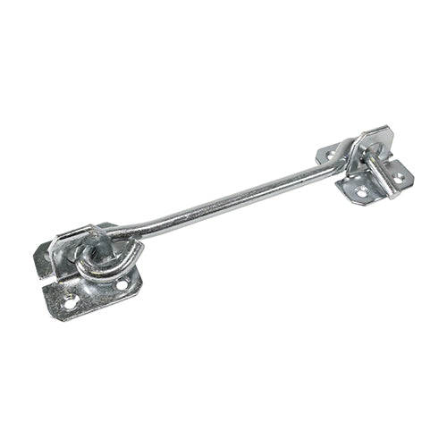 Cabin Hooks - Wire Pattern - Zinc - 6" - Plain Bag of 1